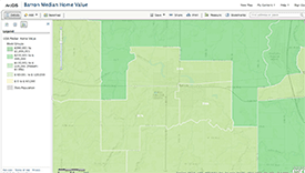 Median Home Value Map